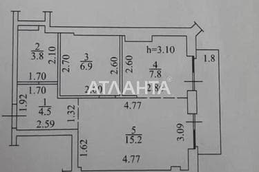 1-комнатная квартира по адресу ул. Гимназическая (площадь 42 м²) - фото 12 1-комнатная квартира по адресу ул. Гимназическая (площадь 42 м²) - Atlanta.ua - фото 12