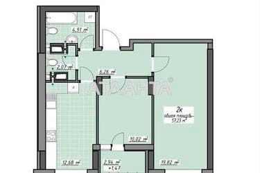 2-кімнатна квартира за адресою Глушко ак. Пр. (площа 57,2 м²) - фото 46 2-кімнатна квартира за адресою Глушко ак. Пр. (площа 57,2 м²) - Atlanta.ua - фото 46