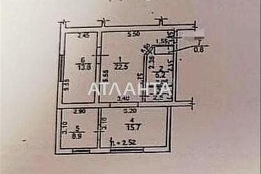 3-комнатная квартира по адресу ул. Космонавтов (площадь 69,4 м²) - фото 43 3-комнатная квартира по адресу ул. Космонавтов (площадь 69,4 м²) - Atlanta.ua - фото 43