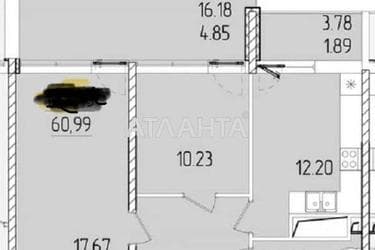 2-кімнатна квартира за адресою вул. Краснова (площа 61,2 м²) - фото 12 2-кімнатна квартира за адресою вул. Краснова (площа 61,2 м²) - Atlanta.ua - фото 12