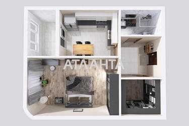 1-кімнатна квартира за адресою вул. Трускавецька (площа 40 м²) - фото 24 1-кімнатна квартира за адресою вул. Трускавецька (площа 40 м²) - Atlanta.ua - фото 24