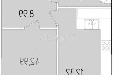 1-кімнатна квартира за адресою вул. Краснова (площа 43 м²) - фото 16 1-кімнатна квартира за адресою вул. Краснова (площа 43 м²) - Atlanta.ua - фото 16