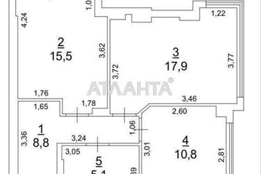 2-комнатная квартира по адресу ул. Марсельская (площадь 60 м²) - фото 20 2-комнатная квартира по адресу ул. Марсельская (площадь 60 м²) - Atlanta.ua - фото 20