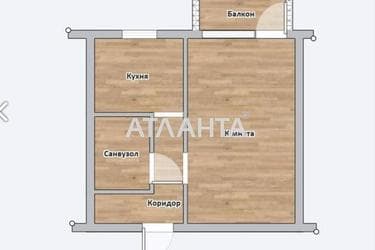 1-room apartment apartment by the address st. Kotsyubinskogo prosp (area 28,7 m²) - photo 14 1-room apartment apartment by the address st. Kotsyubinskogo prosp (area 28,7 m²) - Atlanta.ua - photo 14