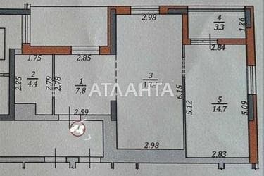 1-комнатная квартира по адресу ул. Зеленая (площадь 48,6 м²) - фото 36 1-комнатная квартира по адресу ул. Зеленая (площадь 48,6 м²) - Atlanta.ua - фото 36