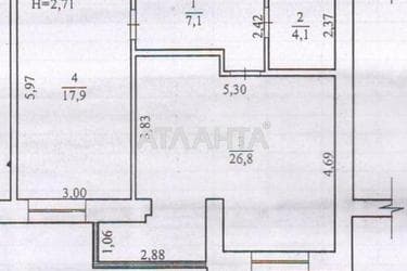 2-rooms apartment apartment by the address st. Sakharova (area 55,9 m²) - photo 12 2-rooms apartment apartment by the address st. Sakharova (area 55,9 m²) - Atlanta.ua - photo 12