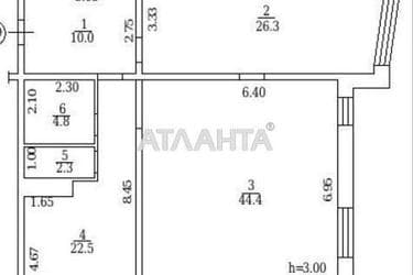 2-кімнатна квартира за адресою вул. Проспект Шевченка (площа 117,7 м²) - фото 37 2-кімнатна квартира за адресою вул. Проспект Шевченка (площа 117,7 м²) - Atlanta.ua - фото 37