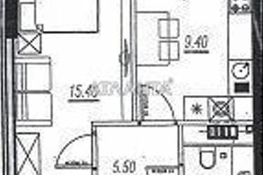 1-кімнатна квартира за адресою вул. Бочарова ген. (площа 42 м²) - фото 10 1-кімнатна квартира за адресою вул. Бочарова ген. (площа 42 м²) - Atlanta.ua - фото 10