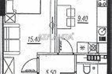 1-кімнатна квартира за адресою вул. Бочарова ген. (площа 42 м²) - фото 14 1-кімнатна квартира за адресою вул. Бочарова ген. (площа 42 м²) - Atlanta.ua - фото 14
