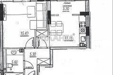 1-кімнатна квартира за адресою вул. Бочарова ген. (площа 40,7 м²) - фото 11 1-кімнатна квартира за адресою вул. Бочарова ген. (площа 40,7 м²) - Atlanta.ua - фото 11