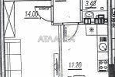 1-кімнатна квартира за адресою вул. Бочарова ген. (площа 39,3 м²) - фото 10 1-кімнатна квартира за адресою вул. Бочарова ген. (площа 39,3 м²) - Atlanta.ua - фото 10