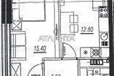 1-кімнатна квартира за адресою вул. Бочарова ген. (площа 43,9 м²) - фото 7 1-кімнатна квартира за адресою вул. Бочарова ген. (площа 43,9 м²) - Atlanta.ua - фото 7