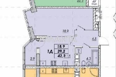 1-кімнатна квартира за адресою вул. Прохорівська (площа 40,1 м²) - фото 12 1-кімнатна квартира за адресою вул. Прохорівська (площа 40,1 м²) - Atlanta.ua - фото 12