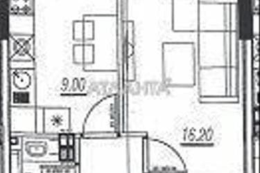 1-кімнатна квартира за адресою вул. Бочарова ген. (площа 39 м²) - фото 10 1-кімнатна квартира за адресою вул. Бочарова ген. (площа 39 м²) - Atlanta.ua - фото 10