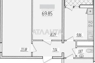 1-room apartment apartment by the address st. Krasnova (area 69,8 m²) - photo 7 1-room apartment apartment by the address st. Krasnova (area 69,8 m²) - Atlanta.ua - photo 7
