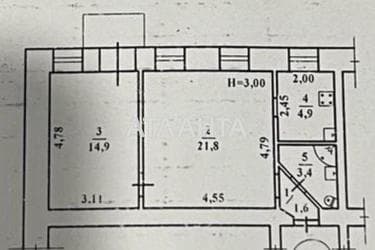 2-кімнатна квартира за адресою вул. Болгарська (площа 47 м²) - фото 16 2-кімнатна квартира за адресою вул. Болгарська (площа 47 м²) - Atlanta.ua - фото 16