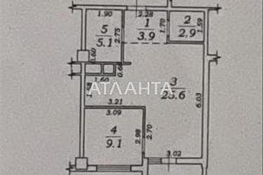 1-комнатная квартира по адресу ул. Гагаринское плато (площадь 50,2 м²) - фото 24 1-комнатная квартира по адресу ул. Гагаринское плато (площадь 50,2 м²) - Atlanta.ua - фото 24