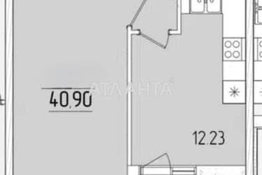 1-room apartment apartment by the address st. Krasnova (area 40,9 m²) - photo 19 1-room apartment apartment by the address st. Krasnova (area 40,9 m²) - Atlanta.ua - photo 19