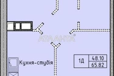 1-кімнатна квартира за адресою вул. Проспект Шевченка (площа 66,1 м²) - фото 20 1-кімнатна квартира за адресою вул. Проспект Шевченка (площа 66,1 м²) - Atlanta.ua - фото 20