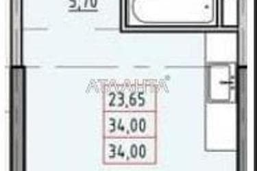 1-кімнатна квартира за адресою вул. Розкидайлівська (площа 30 м²) - фото 38 1-кімнатна квартира за адресою вул. Розкидайлівська (площа 30 м²) - Atlanta.ua - фото 38