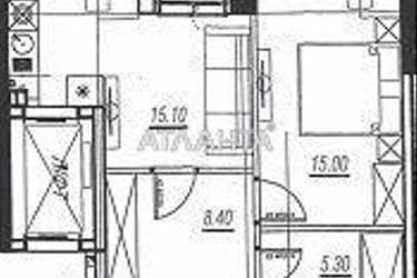 1-кімнатна квартира за адресою вул. Бочарова ген. (площа 47,1 м²) - фото 12 1-кімнатна квартира за адресою вул. Бочарова ген. (площа 47,1 м²) - Atlanta.ua - фото 12