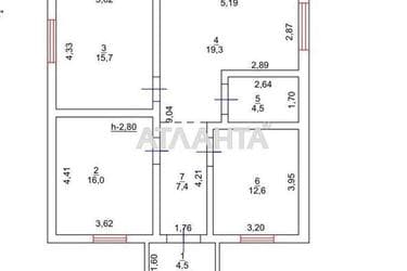 Дом по адресу ул. Франко Ивана (площадь 80 м²) - фото 22 Дом по адресу ул. Франко Ивана (площадь 80 м²) - Atlanta.ua - фото 22