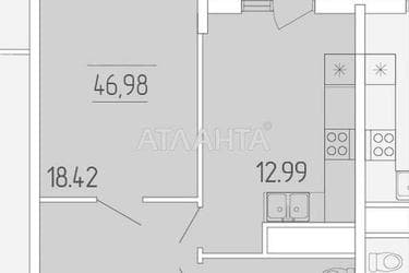 1-комнатная квартира по адресу ул. Краснова (площадь 46,6 м²) - фото 47 1-комнатная квартира по адресу ул. Краснова (площадь 46,6 м²) - Atlanta.ua - фото 47