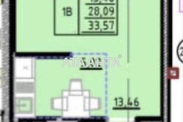 1-room apartment apartment by the address st. Franko Ivana (area 33 m²) - photo 10 1-room apartment apartment by the address st. Franko Ivana (area 33 m²) - Atlanta.ua - photo 10