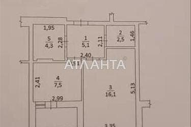 1-room apartment apartment by the address st. Ul Lomonosova (area 38,8 m²) - photo 22 1-room apartment apartment by the address st. Ul Lomonosova (area 38,8 m²) - Atlanta.ua - photo 22