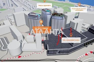 1-комнатная квартира по адресу ул. Гагаринское плато (площадь 27 м²) - фото 11 1-комнатная квартира по адресу ул. Гагаринское плато (площадь 27 м²) - Atlanta.ua - фото 11