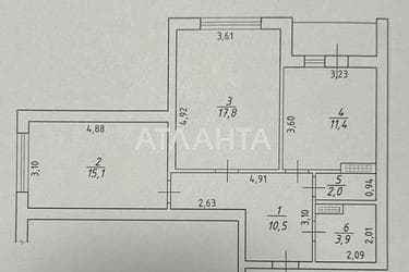 2-комнатная квартира по адресу ул. Воробьева ак. (площадь 62 м²) - фото 32 2-комнатная квартира по адресу ул. Воробьева ак. (площадь 62 м²) - Atlanta.ua - фото 32