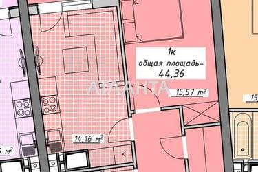 1-комнатная квартира по адресу Курортный пер. (площадь 44,4 м²) - фото 19 1-комнатная квартира по адресу Курортный пер. (площадь 44,4 м²) - Atlanta.ua - фото 19