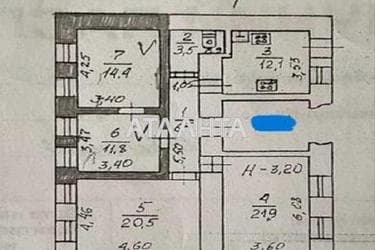 Коммунальная квартира по адресу Каретный пер. (площадь 26,2 м²) - фото 54 Коммунальная квартира по адресу Каретный пер. (площадь 26,2 м²) - Atlanta.ua - фото 54