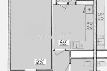 1-кімнатна квартира за адресою вул. Краснова (площа 42,1 м²) - фото 9 1-кімнатна квартира за адресою вул. Краснова (площа 42,1 м²) - Atlanta.ua - фото 9