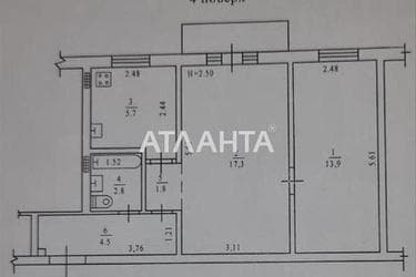 2-rooms apartment apartment by the address st. Krasnova (area 48 m²) - photo 28 2-rooms apartment apartment by the address st. Krasnova (area 48 m²) - Atlanta.ua - photo 28