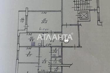 Многокомнатная квартира по адресу Черво́ной Кали́ны пр. (площадь 82,8 м²) - фото 29 Многокомнатная квартира по адресу Черво́ной Кали́ны пр. (площадь 82,8 м²) - Atlanta.ua - фото 29