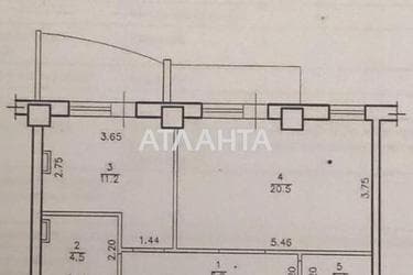 1-кімнатна квартира за адресою вул. Педагогічна (площа 48,5 м²) - фото 18 1-кімнатна квартира за адресою вул. Педагогічна (площа 48,5 м²) - Atlanta.ua - фото 18