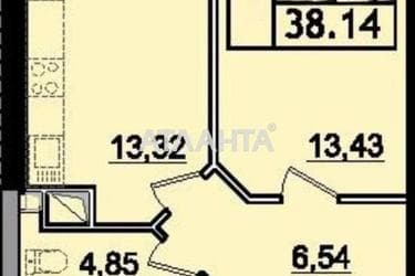 1-комнатная квартира по адресу ул. Сахарова (площадь 38,1 м²) - фото 18 1-комнатная квартира по адресу ул. Сахарова (площадь 38,1 м²) - Atlanta.ua - фото 18