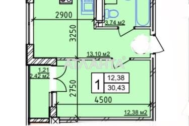 1-кімнатна квартира за адресою вул. Геранева (площа 31 м²) - фото 23 1-кімнатна квартира за адресою вул. Геранева (площа 31 м²) - Atlanta.ua - фото 23