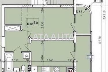 1-комнатная квартира по адресу ул. Трускавецкая (площадь 42,9 м²) - фото 7 1-комнатная квартира по адресу ул. Трускавецкая (площадь 42,9 м²) - Atlanta.ua - фото 7