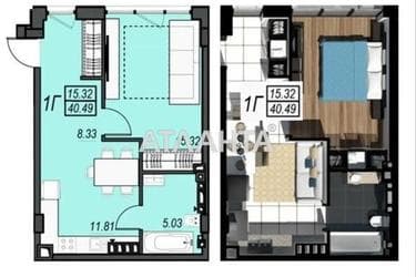 4+-rooms apartment apartment by the address st. Aleksandriyskaya (area 40,5 m²) - photo 13 4+-rooms apartment apartment by the address st. Aleksandriyskaya (area 40,5 m²) - Atlanta.ua - photo 13