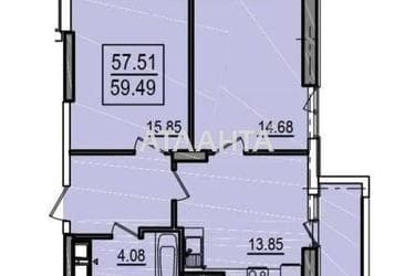 2-кімнатна квартира за адресою вул. Дача Ковалевського (площа 60 м²) - фото 20 2-кімнатна квартира за адресою вул. Дача Ковалевського (площа 60 м²) - Atlanta.ua - фото 20