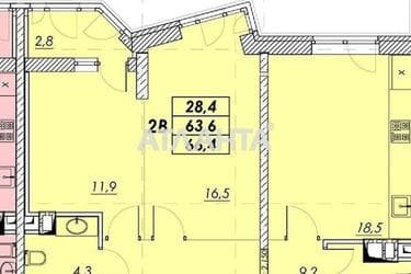 2-комнатная квартира по адресу ул. Прохоровская (площадь 65,6 м²) - фото 13 2-комнатная квартира по адресу ул. Прохоровская (площадь 65,6 м²) - Atlanta.ua - фото 13