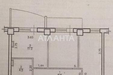 2-rooms apartment apartment by the address st. Pedagogicheskaya (area 48,5 m²) - photo 14 2-rooms apartment apartment by the address st. Pedagogicheskaya (area 48,5 m²) - Atlanta.ua - photo 14