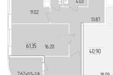 2-кімнатна квартира за адресою вул. Краснова (площа 61,4 м²) - фото 6 2-кімнатна квартира за адресою вул. Краснова (площа 61,4 м²) - Atlanta.ua - фото 6