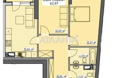 2-кімнатна квартира за адресою Курортний пров. (площа 63,7 м²) - фото 7 2-кімнатна квартира за адресою Курортний пров. (площа 63,7 м²) - Atlanta.ua - фото 7