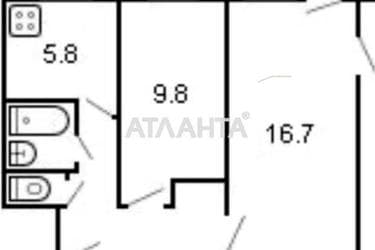2-комнатная квартира по адресу ул. Сегедская (площадь 44 м²) - imageAlt 32 2-комнатная квартира по адресу ул. Сегедская (площадь 44 м²) - Atlanta.ua - imageAlt 32