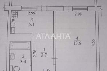 1-room apartment apartment by the address st. Vasiliya Kasiyana (area 32 m²) - photo 23 1-room apartment apartment by the address st. Vasiliya Kasiyana (area 32 m²) - Atlanta.ua - photo 23