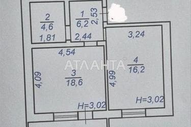 1-кімнатна квартира за адресою вул. 40 років Перемоги (площа 46 м²) - фото 22 1-кімнатна квартира за адресою вул. 40 років Перемоги (площа 46 м²) - Atlanta.ua - фото 22