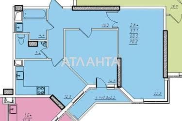 2-комнатная квартира по адресу ул. Проценко (площадь 70,2 м²) - фото 29 2-комнатная квартира по адресу ул. Проценко (площадь 70,2 м²) - Atlanta.ua - фото 29